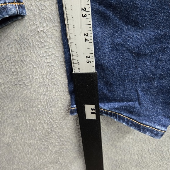 American Eagle Outfitters Women Jeans 16 REGULAR Blue Denim Jegging Curvy - Picture 9 of 10